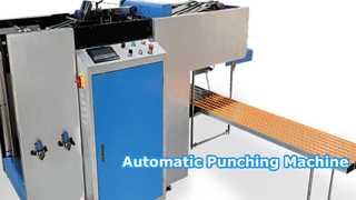 Mesin Punching Otomatis untuk Kalender dan Notebook