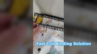 Mesin Pengikat Spiral Coil Plastik HXCP