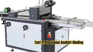HX350 Wire Stitching Folding Machine.