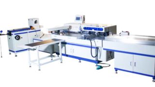 Mesin Punching dan Binding Pembentuk Kawat Loop Ganda Otomatis