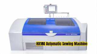 Workflow of HX180 Automatic Sewing Machine
