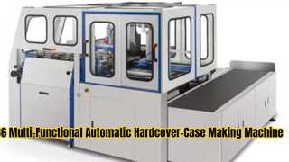 Alur Kerja Mesin Pembuat Casing Hardcover Otomatis Multi Fungsi HX36