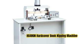 HX480N Hardcover Buku Nipping Mesin