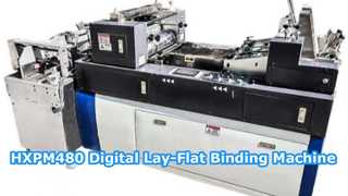Mesin Jilid Datar Lay Digital HXPM480