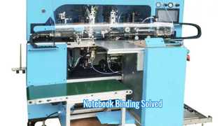 Mesin Perbaikan Pita Elastis Notebook Otomatis HX36B