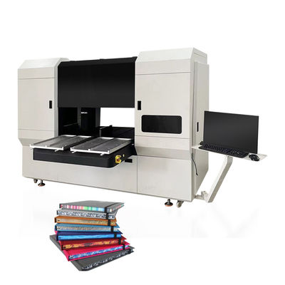 HXEP400 4-8 Color Digital Edge Machine 2 Stasiun, Non-Stop Printing, Bebas Kembung untuk Produksi Buku/Notebook