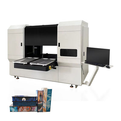 HXEP400 Mesin Pencetakan Digital Book Edge Color Edge Inkjet Printing Edge Print Edge Staining Book Block Round Back Book Binding