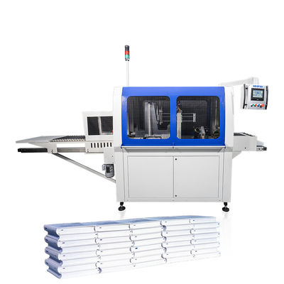 HX681 Hardcover Book Interleaving Pile Multi-Model Feeding Stacking and Palletizing Machine Precision Piling untuk produksi premium hardcover