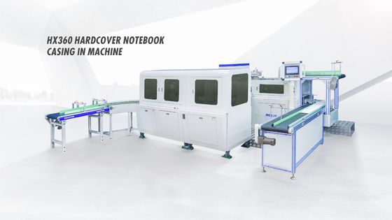 HX360 Precision Casing-In Machine Hardcover Post-Press Equipment Book Binding Precision Kualitas Tinggi