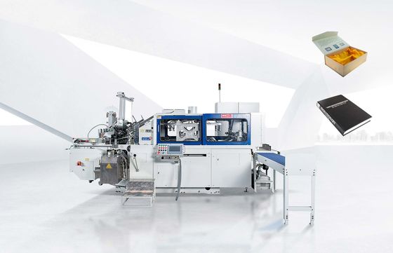 HX60 PLUS Tinggi - Efisiensi Hardcover Case Making Machine Persyaratan Udara Dikompresi