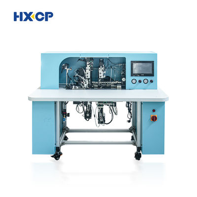 HX18B Semi Otomatis Notebook Elastic Band Fixing Machine Tanpa usaha memperbaiki Elastic Bands