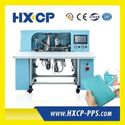 HX18B Semi Auto Notebook Elastic String Applying Band Fixing Machine Notebook Elastic Band Fixing 2025 PLC Mesin Pengikat Buku Terbaik