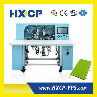 HX18B Semi Auto Notebook Elastic String Applying Band Fixing Machine Notebook Elastic Band Fixing Factory dibuat Hot Sell