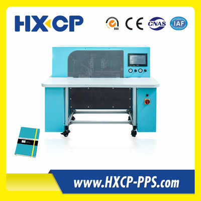 HX18B Semi Auto Notebook Elastic String Applying Band Fixing Machine Softcover Notebook Buku Alkitab Buku Hardcover