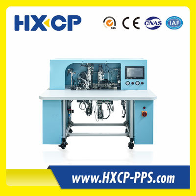 HX18B Semi-Automatic Notebook Insertion Punching Machine Elastic Band Fixing PLC Core Components Insertion Diary Bible Notebook