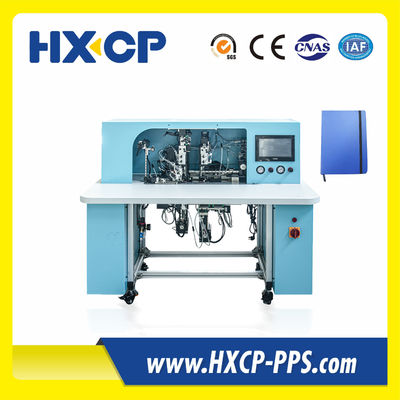 HX18B Semi Auto Notebook Elastic Band Fixing Machine Softcover Manual Manual