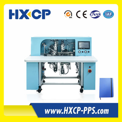 HX18B Semi Auto Notebook Elastis String Menerapkan Efisien untuk Produksi Notebook