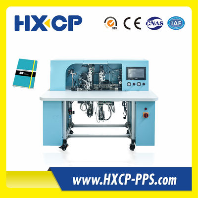 HX18B Semi Auto Notebook Elastic String Applying Band Fixing Machine softcover notebook buku catatan Alkitab