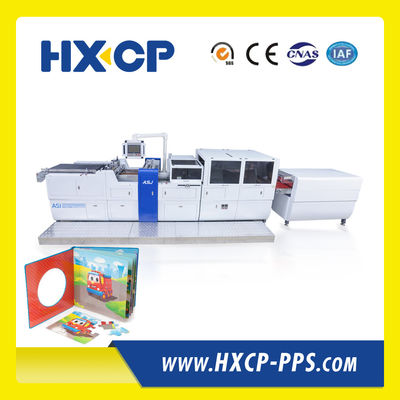 HX450C Precise PLC Controlled Hardcover Children Book Casing-In Machine untuk buku berkualitas