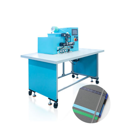 HX20EPL Elastic Pen Loop Attachment Notebook Penloop Mounting Machine Efisiensi Semi-Automatik untuk Produksi Bulk Notebook