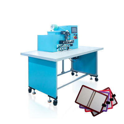 HX20EPL Elastic Pen Loop Attachment Notebook Penloop Mounting Machine Efisien Semi-Automatik Masuk untuk Produksi Notebook