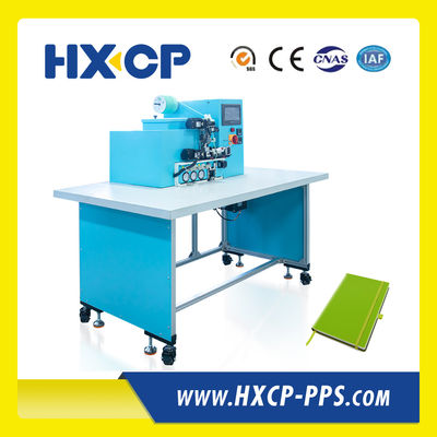 HX20EPL Hardcover Elastic Band Inserting Machine Finishing Notebook Penloop Mounting Semi Auto Notebook Elastic Rope Inserting