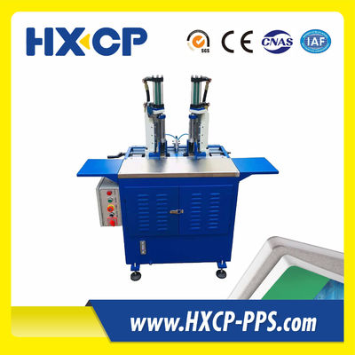 HX460BCRTM Hydraulic Driven Double Head Corner Rounding Trimmer untuk memotong blok buku dan papan kertas