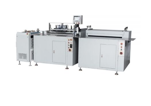 HXSCM Semi Auto Hardcover Case Making Machine Dilengkapi dengan Mainframe yang kuat untuk proses manufaktur Hardcover Case