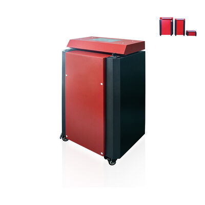 Strip Cross Cut Cardboard Shredder Tiga Ukuran Panduan Padding Mesin bergelombang