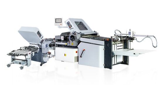 CP80/4K Flat Pile Buckle Folding Machine Dengan Scrach Proof Buckle dan Bagian Listrik Merek Terkenal yang Diimpor
