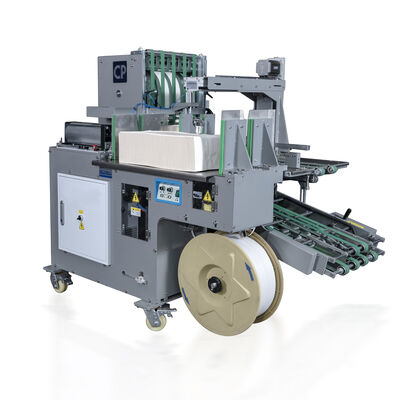 HX500 Vertical Signature Stacker Bundling Device Produksi Lembar Lipat Industri
