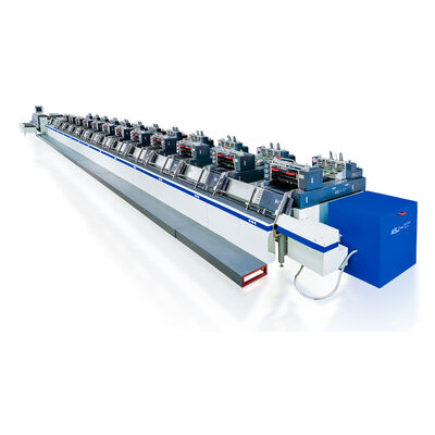 HX480 papan buku berbentuk halaman pemasangan paste Produksi Line 12 Stasiun Kerja Inline Proses