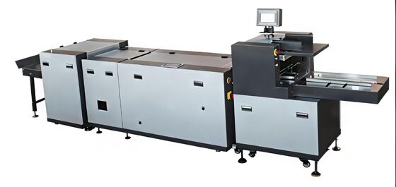HX480P Melampirkan Mesin Pemangkas jahitan presisi tinggi Servo-driven Synchronized Feeding
