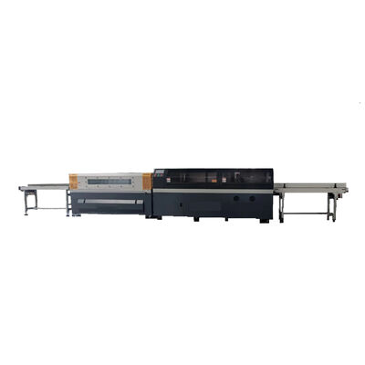 Otomatis Shrink Wrapping Machine empat unit struktur multi bentuk produk kemasan film ketat