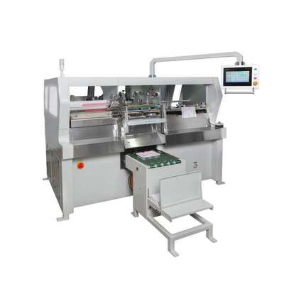 HXPS420 Plastic Spiral Book Notebook Binding Machine Direct Wire Feeding Unit Operasi Kontinyu
