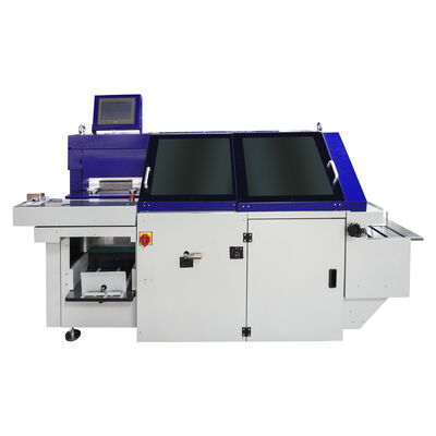 HX500PB1 Mesin Penjilid Sempurna Penjepit Tunggal Untuk Konfigurasi Inline Alur Kerja Penyelesaian Digital