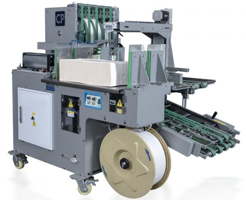Bundling Stacker Vertikal HX500 Pengiriman Tekanan 3000N Kapasitas Penyimpanan Tinggi