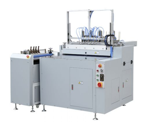 Semi Auto Case Making Machine Dua Kali Membungkus Satu Orang Operasi Desain kompak