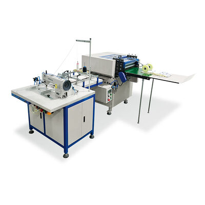 Multi Block Saddle Sewing Machine hingga empat blok ke luar lipat sensor optik menjahit