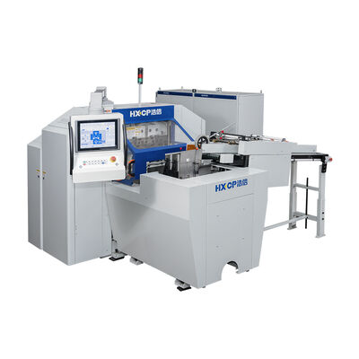 HX150DH Tiga pisau Trimmer 4200 pemotongan per jam aliran makan multi buku pemotongan inline mampu
