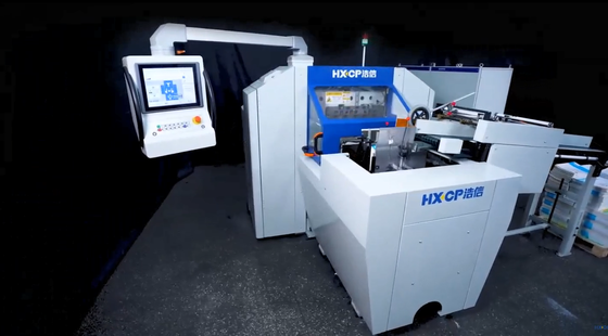 HX150DH Book Block Trimmer tiga sisi pemotongan 4200 pemotongan per jam multi buku pemotongan high speed match
