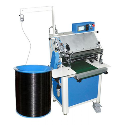 Semi Auto Single Loop Wire Forming Spiral Binding Machine Produktivitas tinggi Operasi mudah