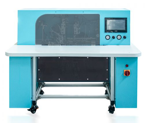 HX18B Semi Auto Notebook Elastic Band Fixing Machine Mudah dioperasikan Satu operator