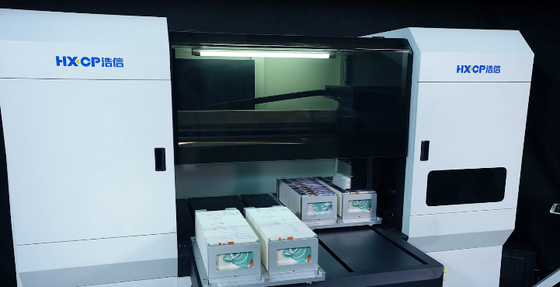 HXEP400 Printer Tepi Digital Dua Stasiun Non Stop