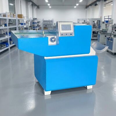 Pemotong Digital Pisau Putar HX450D Produksi Strip Pusat Hardcover Presisi Tinggi