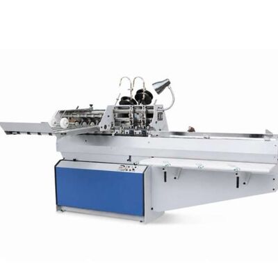 HX450S Semi Auto Wire Saddle Stitcher yang dirancang untuk lini produksi alat tulis skala kecil hingga menengah