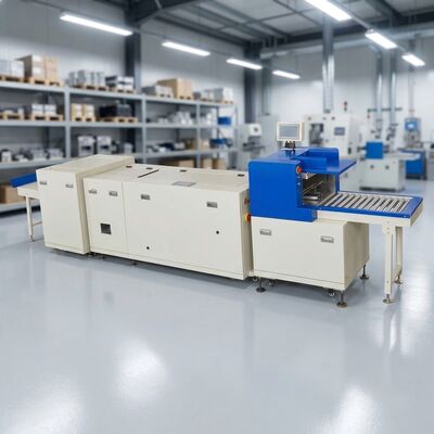 HX480P Heavy Steel Frame Machine Dengan Servo Synchronized Feeding Adjustment