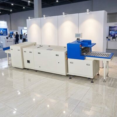HX480P Servo Driven Machine Dengan Flat Press Dan High Precision Trimming Unit