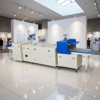 HX480P Kombinasi jahitan lipat Trimming Machine Untuk Quick Parameter Setup
