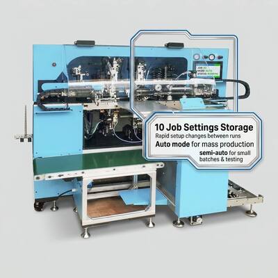 HX36B Servo Driven Elastic Band Attaching Equipment Max Working Speed 2000 Piece Per Hour (Penggerak servo untuk peralatan pengikat pita elastis)